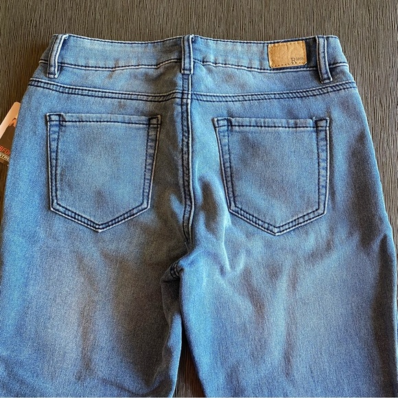NWT R1893 Roebuck & Co Low Rise Skinny Comfort Stretch Medium Wash Jeans Size 6 - Picture 11 of 16
